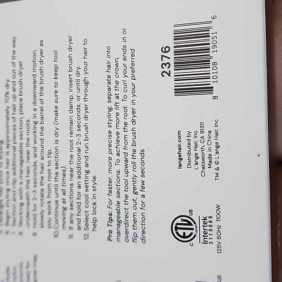 Lange Brush Dryer - Picture 6 of 6